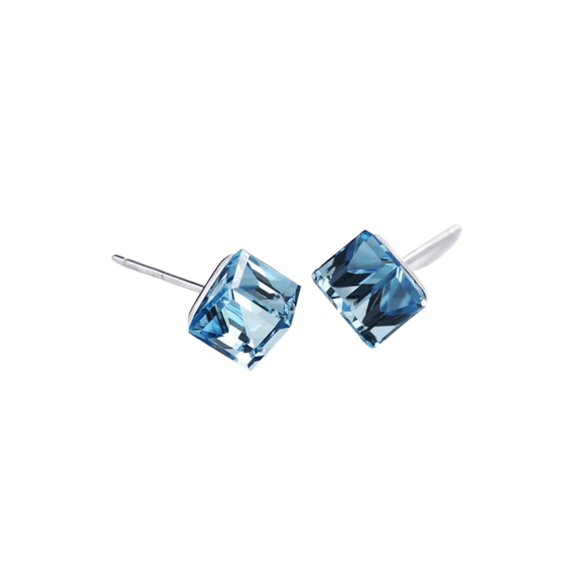 Cute Cube Swarovski Crystal Earring
